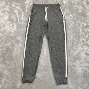 Vuori Pants Women XS Grey Side Stripe Soft Cozy Casual Athleisure Lounge Casual